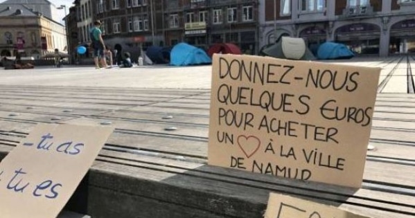 Qu’est-ce que la ville de Namur a contre les mendiants ?