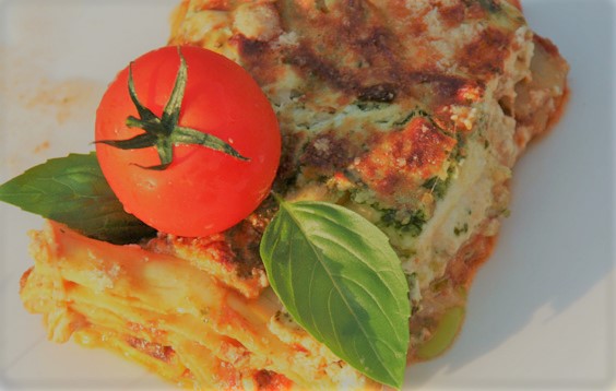 Contribution gourmande à la campagne : commandez des lasagnes rouges et vertes !