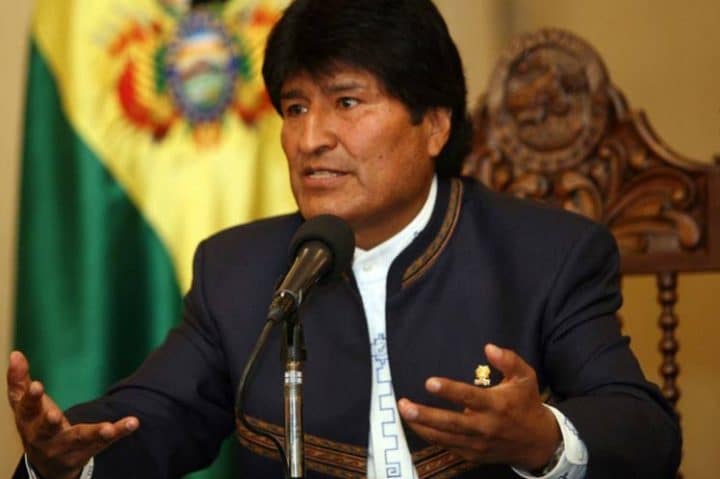 Coup d’Etat en Bolivie, contre le Président Evo Morales.
