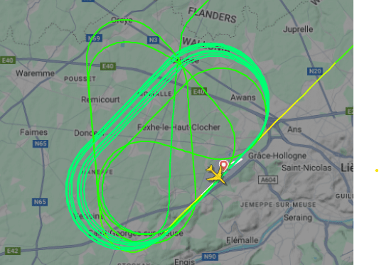Largage de carburant au-dessus de l’aéroport de Liège : que s’est-il réellement passé ce dimanche matin ?
