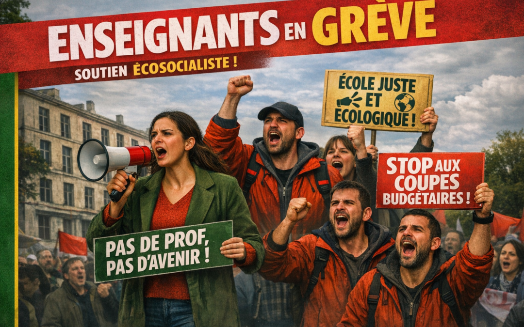 Pour une école publique forte, juste et écologique : solidarité totale avec les enseignants en lutte